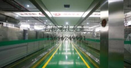 江蘇蘇州工廠生產車間安全通道劃線如何劃分?