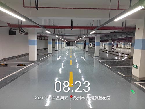 苏州小区车位划线如何新加车位，该如何对进行二次划线？