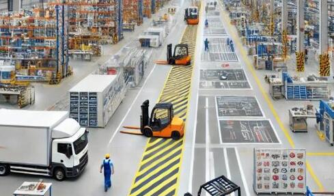 苏州企业厂区地面划线标准？筑牢生产安全第一道防线